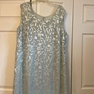 24w summer midi mint green dress